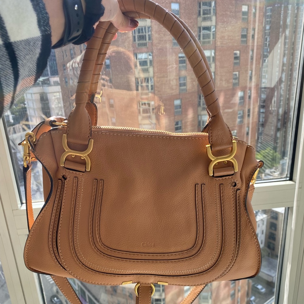 Chloe Medium Marcie in Peach Bloom